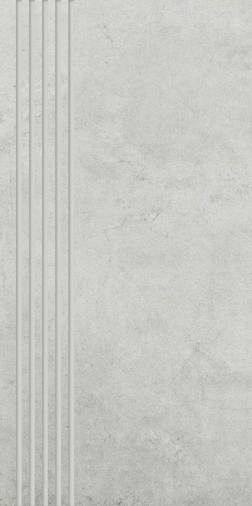 PARADYZ PAR scratch bianco stopnica prosta nacinana mat. 29,8x59,8 g1 298x598 g1 szt