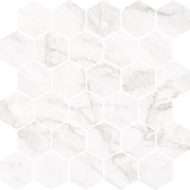 NOWA GALA mozaika poler frost white 01 biały 270x270x9,8 g1 szt