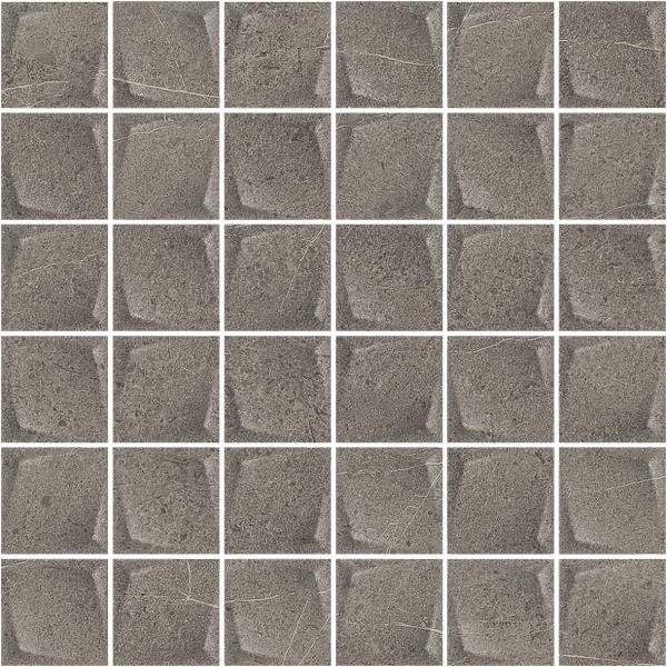PARADYZ MW minimal stone grafit mozaika prasowana k.4,8x4,8 29,8x29,8 g1 298x298 g1 szt