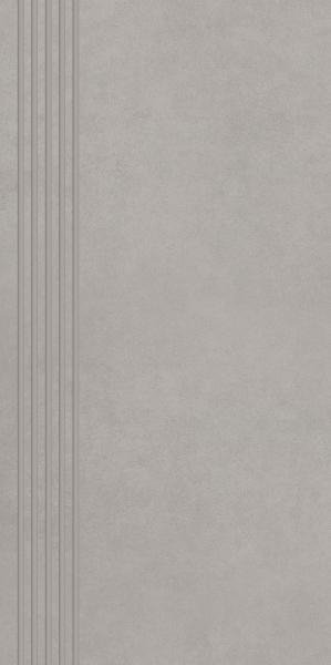 PARADYZ PAR intero silver stopnica prosta nacinana mat. 29,8x59,8 g1 298x598 g1 szt