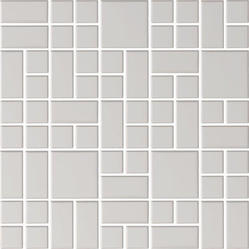 CERAMIKA COLOR platinum glass mosaic 25x25  szt g1