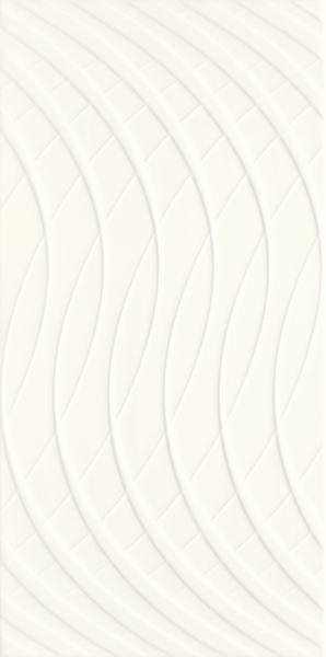 PARADYZ KW porcelano bianco ściana struktura 30x60 g1 300x600 g1 m2