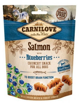 Carnilove Dog Snack Fresh Crunchy Salmon+Blueberries 200g 