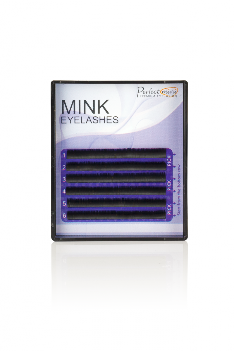 MINI Paleta Rzęs C 0,06 PREMIUM Mink