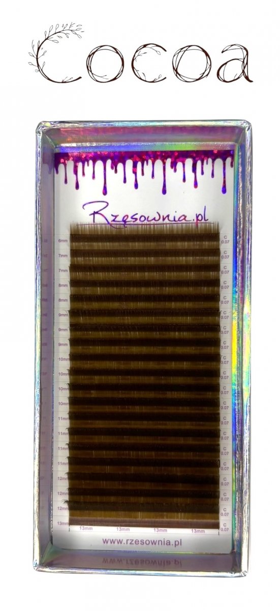 NOWOŚĆ!!! Rzęsy Lash Queen BROWN JB 0,07 by Katarzyna Borkowska 