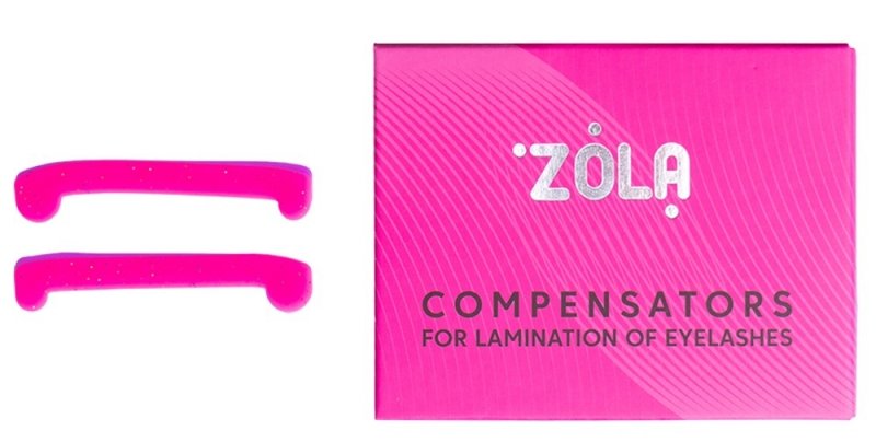 ZOLA Kompensatory do laminacji rzęs (Różowy)