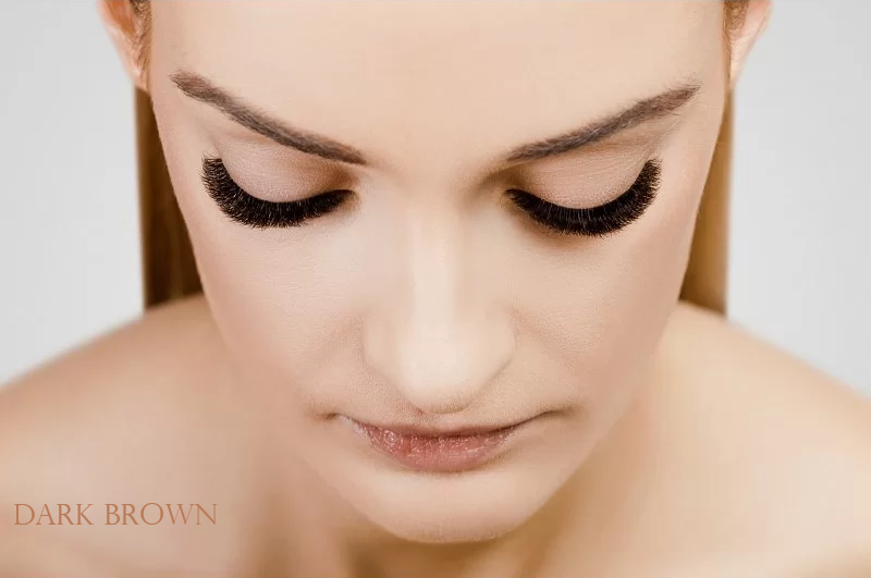 Paleta rzęs Rarity BROWN MIX 6-13
