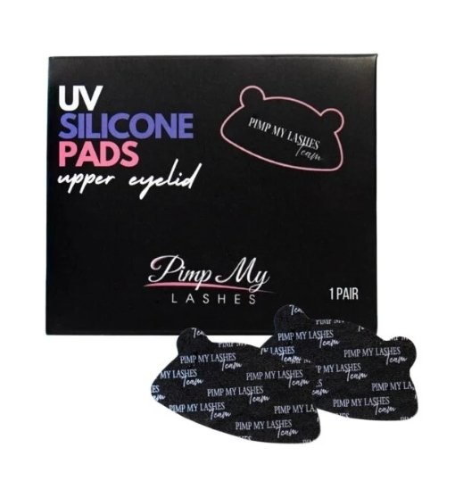 Wielorazowe Silikonowe Płatki na powiekę górną UV Pimp My Lashes
