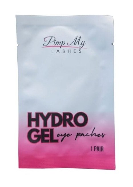 Białe/czarne hydrożelowe płatki pod oczy do Pimp My Lashes