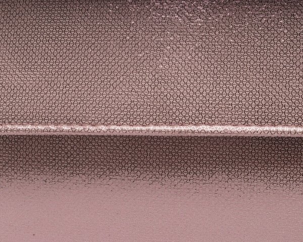 Kopertówka torebka wizytowa na pasku Solome M6 różowy metaliczny detal
