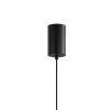 Dekoracyjna Lampa Wisząca LED w Stylu Loft Czarna Siateczka MARCO PND-84283-4-BK ITALUX