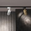 Lampa szynowa minimalistyczna nowoczesna regulowana aluminium złota Focus Design MAYTONI TR011-1-GU10-G