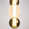 Szklana Designerska Lampa Wisząca LED Nowoczesna DROP MOD273PL-L16G3K MAYTONI