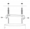 Lampa Wisząca Druciana Czarna PANAMA L 32415 SIGMA