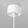 Lampa wisząca minimalistyczna LED aluminium biały nad stół do jadalni do salonu Focus LED Maytoni P072PL-L12W3K-1