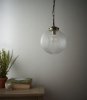 NOWOCZESNA LAMPA SZKLANA KULA ENDON BRYDON 71124