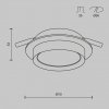 Oprawa Wpuszczana Downlight Hoop Maytoni DL086-GX53-RD-W