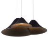 Designerska Lampa Wisząca Nowoczesna Czarny Klosz BELLMOND P0565 MAXLIGHT