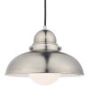 Lampa Wisząca Vintage Klosz Chrom DYNAMO DYN0161 DAR LIGHTING