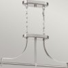 Lampa wisząca Trilogy - 3 źródła światła - Szczotkowany nikiel Szkło z bąbelkami powietrza owalne szklane klosze elegancka nowoczesna QZ-TRILOGY-ISLE-BN QUOIZEL