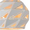 Nowoczesna Lampa Wisząca Biała Kopuła MALUNGA 21415/25/31 LUCIDE