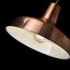 MIEDZIANA LAMPA WISZĄCA IDEAL LUX MOBY SP1 093697 LAMPA LOFT 