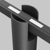 Ścieżka świetlna lampa szynowa LED nowoczesna tuba aluminium czarna możliwość ściemniania Alfa MAYTONI TR122-4-7W-DS-B