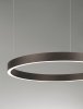 Nowoczesna Lampa Wisząca Brązowy Pierścień BARI LE44318 LUCES EXCLUSIVAS