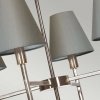 Żyrandol Lucerne - 4 źródła światła szary abażur elegancka minimalistyczna uniwersalna LUCERNE-4LT ELSTEAD LIGHTING