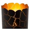 Designerska Czarna Lampka Stołowa Nowoczesna ALMELO 21534/15/30 LUCIDE