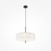 Lampa wisząca klasyczna minimalistyczna owalna metal biała do salonu sypialni BERGAMO MAYTONI MOD613PL-05W1