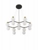Designerska lampa wisząca nowoczesna art deco szklane klosze kule CAMINOS LE44544 Luces Exlusivas