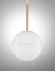 ZŁOTA lampa wisząca PEREZ LE41746 LUCES EXCLUSIVAS