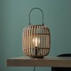 Lampa Stołowa Bambusowa Klatka Boho Naturalna Klasyczna MATHIAS 101773 ENDON Loft