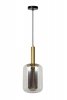 Nowoczesna Lampa Wisząca Czarna Szklany Klosz JOANET 45494/01/65 LUCIDE