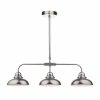 Lampa Wisząca Vintage Klosze Chrom DYNAMO DYN0361 DAR LIGHTING