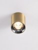 Nowoczesny plafon lampa sufitowa LED złota tuba uniwersalna minimalistyczna aluminiowa LUMERCA LE45513 Luces Exclusivas 