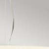 Lampa wisząca 86 cm Pearce 7 źródeł światła polerowany chrom jedwabny abażur minimalistyczna DL-PEARCE34-7LT-IV-PC ELSTEAD LIGHTING