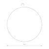 Nowoczesny Kinkiet Ścienny RING L 10353 Nowodvorski Lighting
