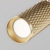 Lampa szynowa minimalistyczna nowoczesna regulowana aluminium złota Focus Design MAYTONI TR011-1-GU10-G