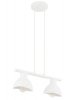 Lampa wisząca Metalowa biała Sigma Flop 2 32420