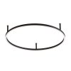 NOWOCZESNY CZARNY PLAFON OKRĄG RING 4000K LED IDEAL LUX ORACLE SLIM PL D70 341941