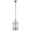 Złota lampa wisząca żyrandol świecznikowy szklany NEW YORK P03200BR żyrandol do salonu nad wyspę