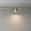 Ścieżka świetlna lampa szynowa stożek LED aluminium mosiądz Keila MAYTONI TR146-1-5W2.7K-BS-DE