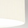 Lampa wisząca 66 cm Pearce 5 źródeł światła postarzany mosiądz jedwabny abażur minimalistyczna DL-PEARCE26-5LT-IV-AB ELSTEAD LIGHTING
