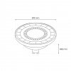 Żarówka AR111 - 10W GU10 3000K/ Biała AR0453