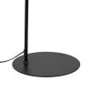Czarna lampa podłogowa stojąca metalowa klasyczna minimalistyczna uniwersalna ZEN MF1232 black Step Into Design