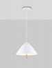 Designerska biała lampa wisząca LED nowoczesna CARAPARI LE44655 Luces Exclusivas