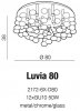 LAMPA PLAFON SUFITOWY AZZARDO LUVIA 80 AZ2542