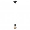 CZARNA Lampa Wisząca KABEL NORDLUX PACO 2112053003 LOFT